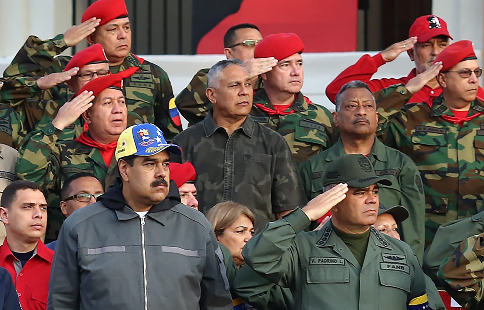 Venezuela's President Nicolas Maduro still has the loyalty of the military and its generals.