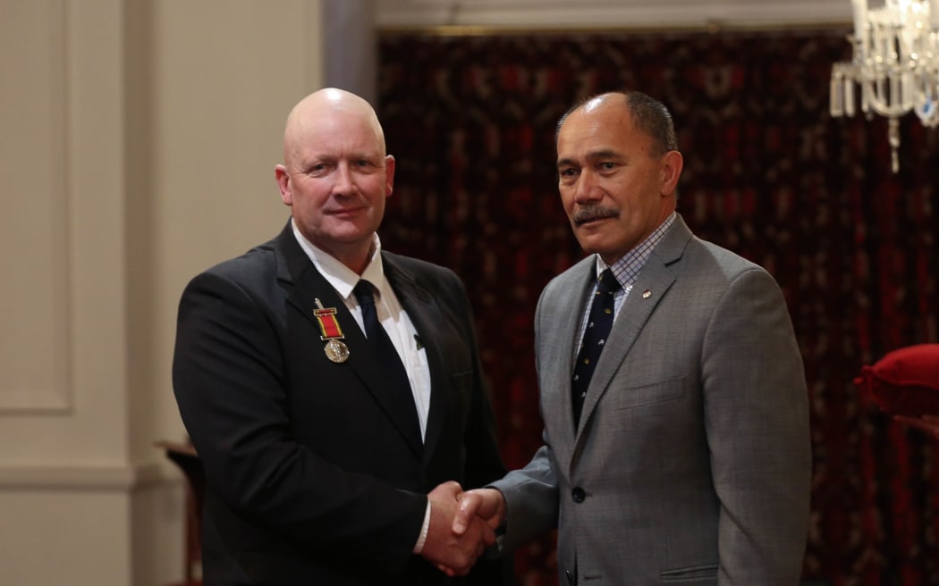 John Oakes and Sir Jerry Mateparae.