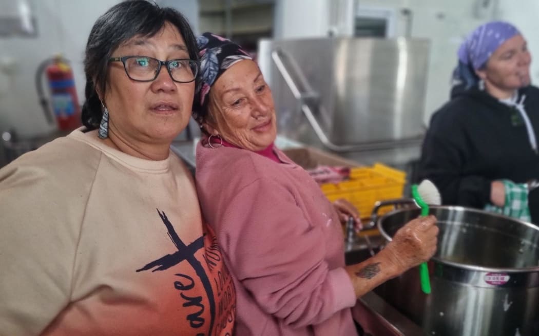 Moana Steedman - aka Nan - and her kitchen mate Kui reckon helping others feeds the soul.