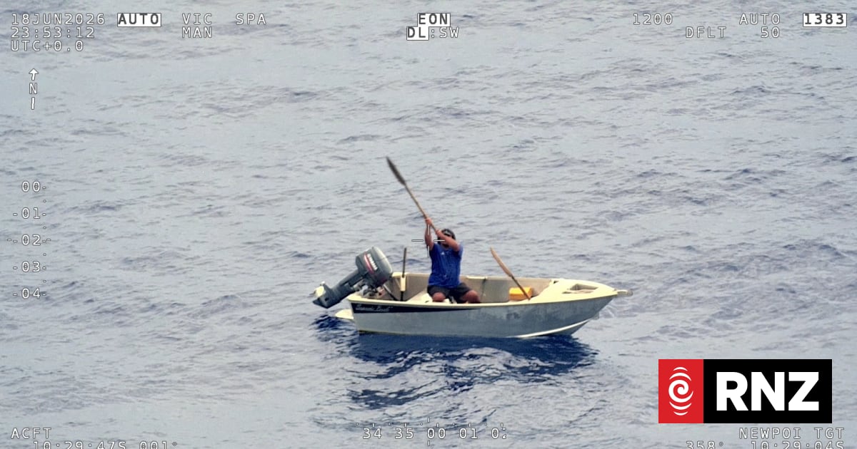 Family of rescued Cook Is. fisher feel 'overwhelming joy'