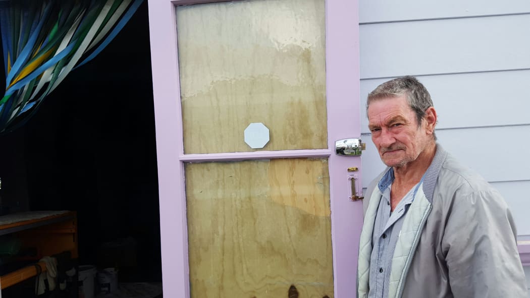 Dave Stone, 74, whose beloved car and tools were stolen from his garage opposite the Kawakawa police station.