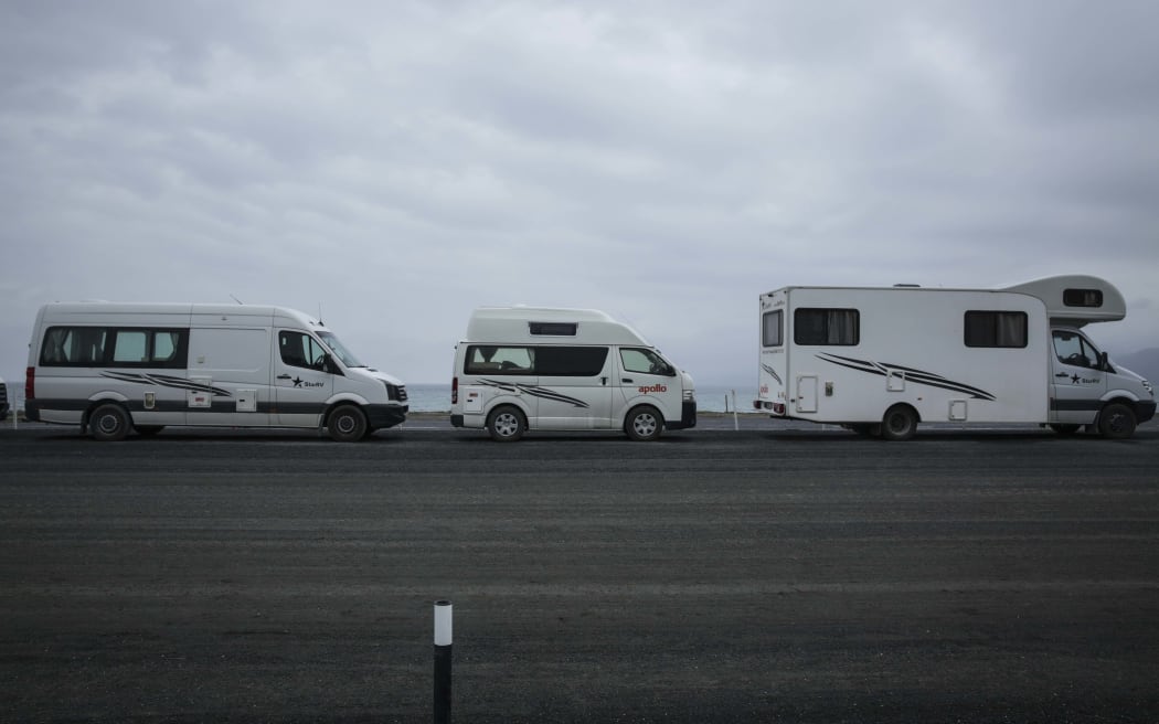 Hundreds of rental cars had to be abandoned by tourists after the Kaikoura earthquake.