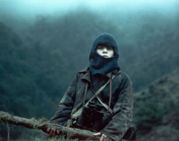A screenshot from the movie Vigil