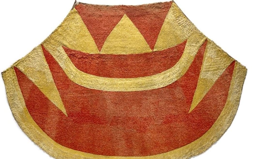 The Ahu Ula gifted to Captain Cook.