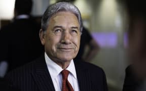 New Zealand First leader Winston Peters