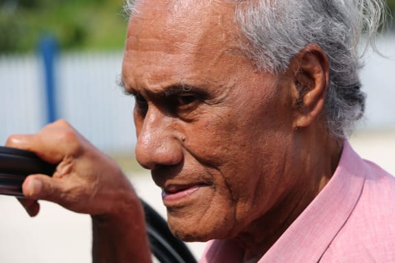The late Tongan prime minister 'Akilisi Pohiva.