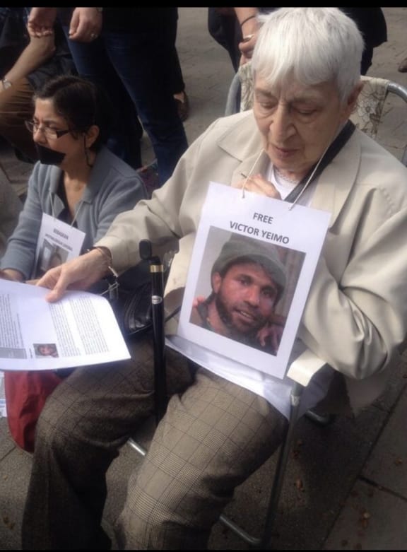 Carmel Budiardjo campaigns for the release of West Papuah political prisoner, Victor Yeimo.