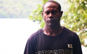 Allan Gioni, the manager of Haus Stori in Arawa, Bougainville