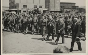 Return of 28 (Māori) Battalion in 1946 after World War 2.