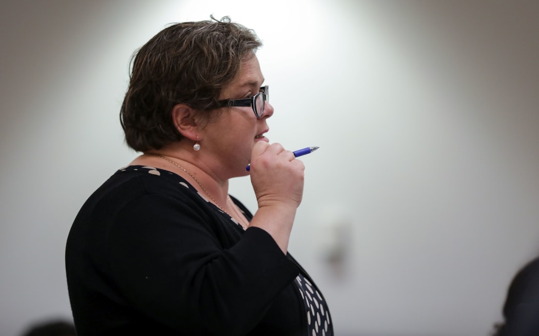 Elizabeth Hall, the lawyer representing the Alderson family.