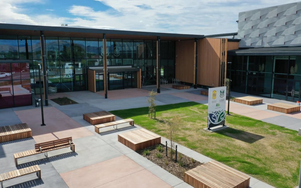 The new campus of Avonside Girls' and Shirley Boys' High School.