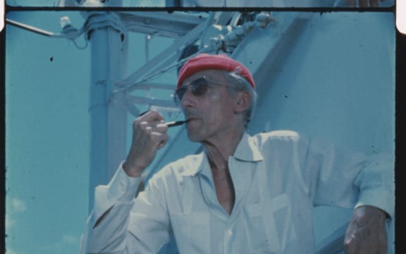 French eco-warrior Jacques-Yves Cousteau.