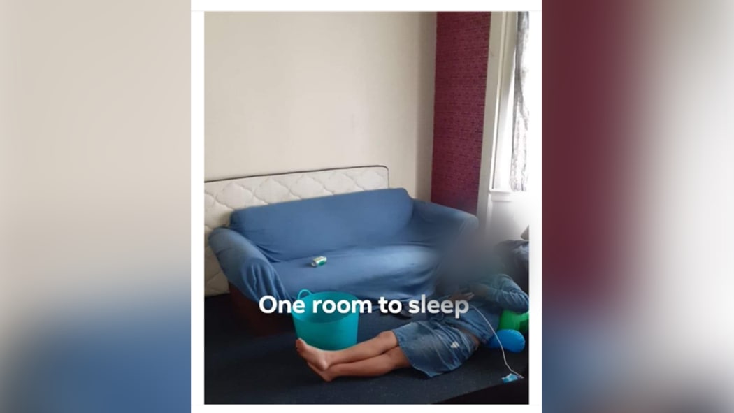 Poor conditions in Silverfern Property emergency accommodation.
