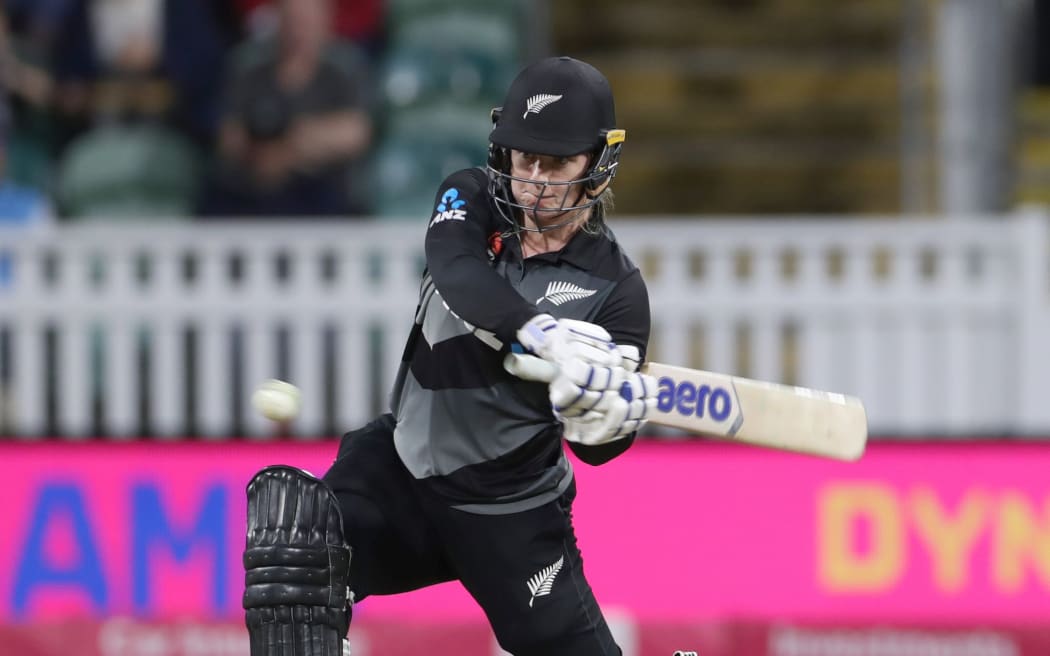 White Ferns batter Brooke Halliday.