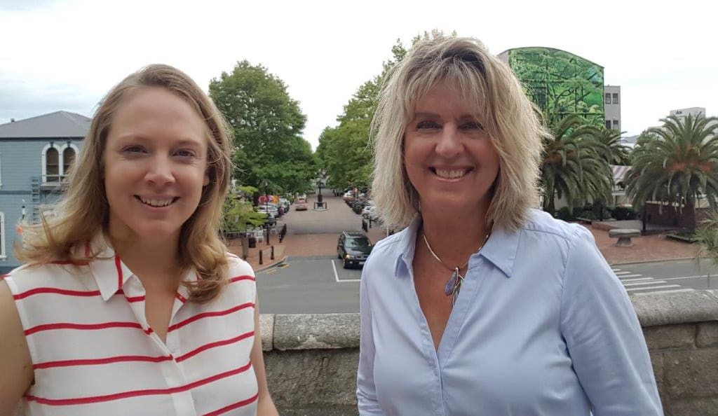 Naomi Arnold and Tracy Neal in Nelson