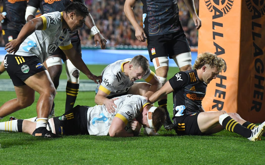 James Blackwell scores for the Hurricanes