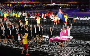 New Zealand para-swimmer Sophie Pascoe leading team New Zealand as flag-bearer