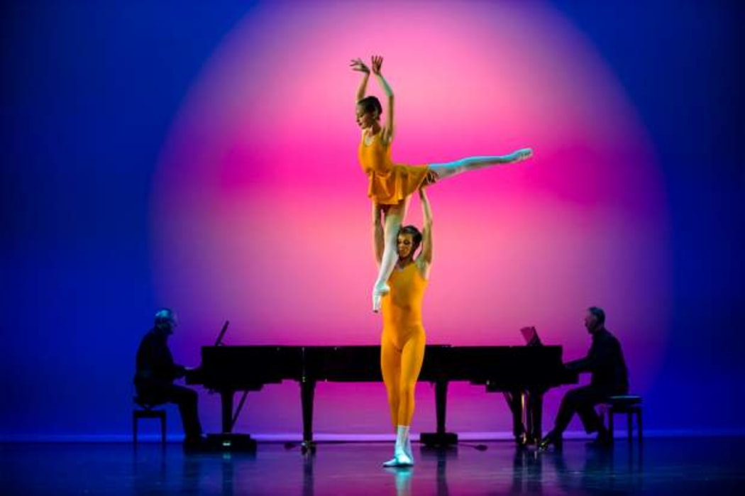NZSD dancers Olivia Moore and Calum Gray