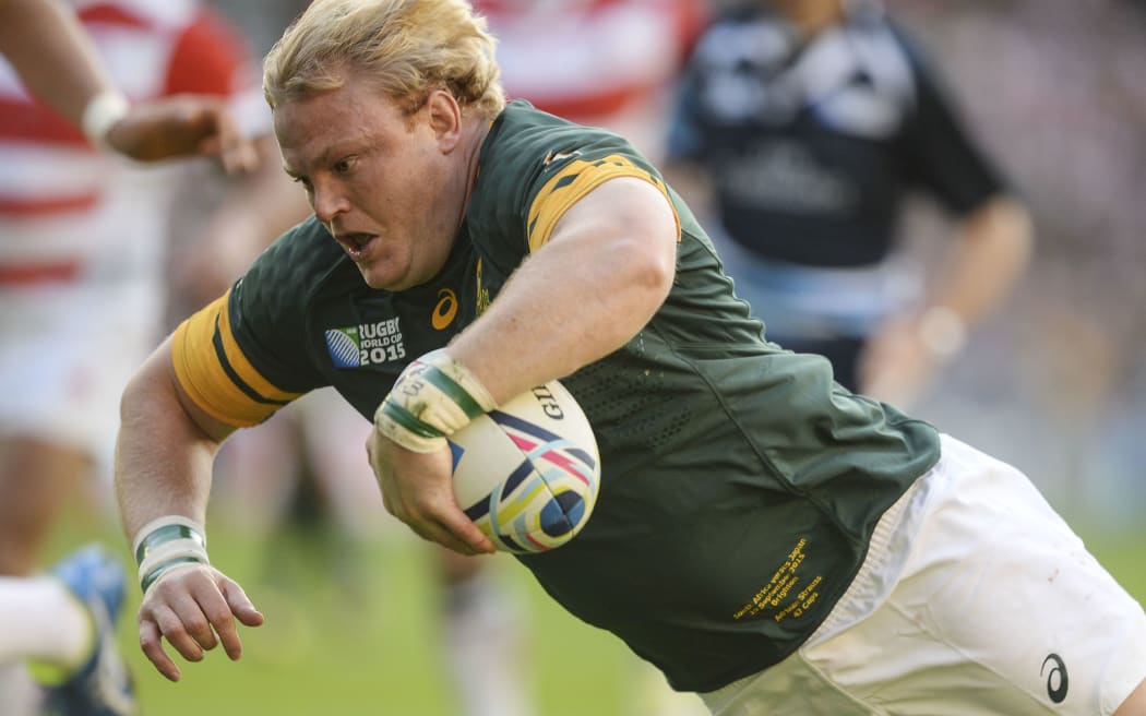 Springbok hooker Adriaan Strauss.