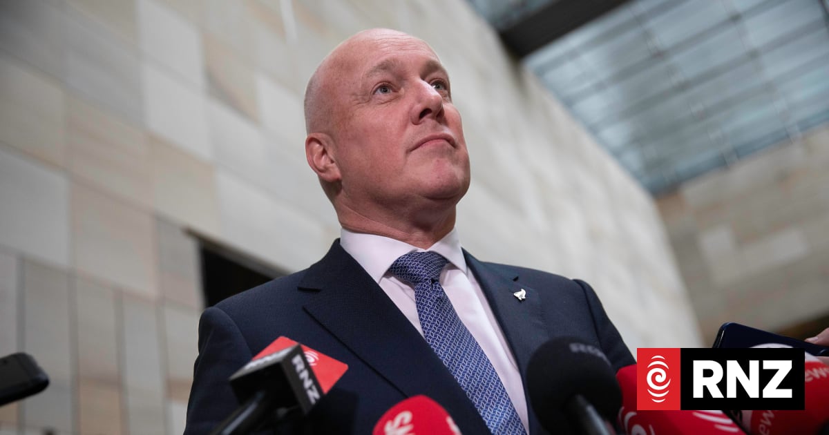 Watch: Prime Minister Christopher Luxon speaks to media after year's ...