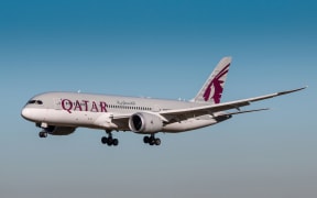 Boeing 787-8 of Qatar Airways, airline.