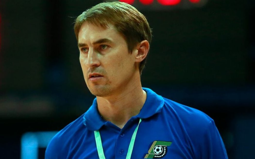 Solomon Islands futsal coach Juliano Schmeling.
