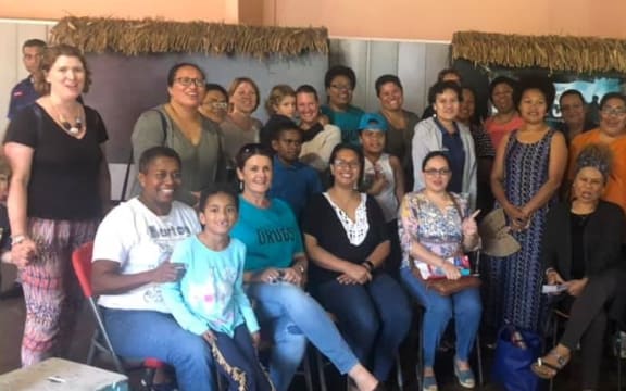 Members of the Fiji Ministry of Moms (MOMS).