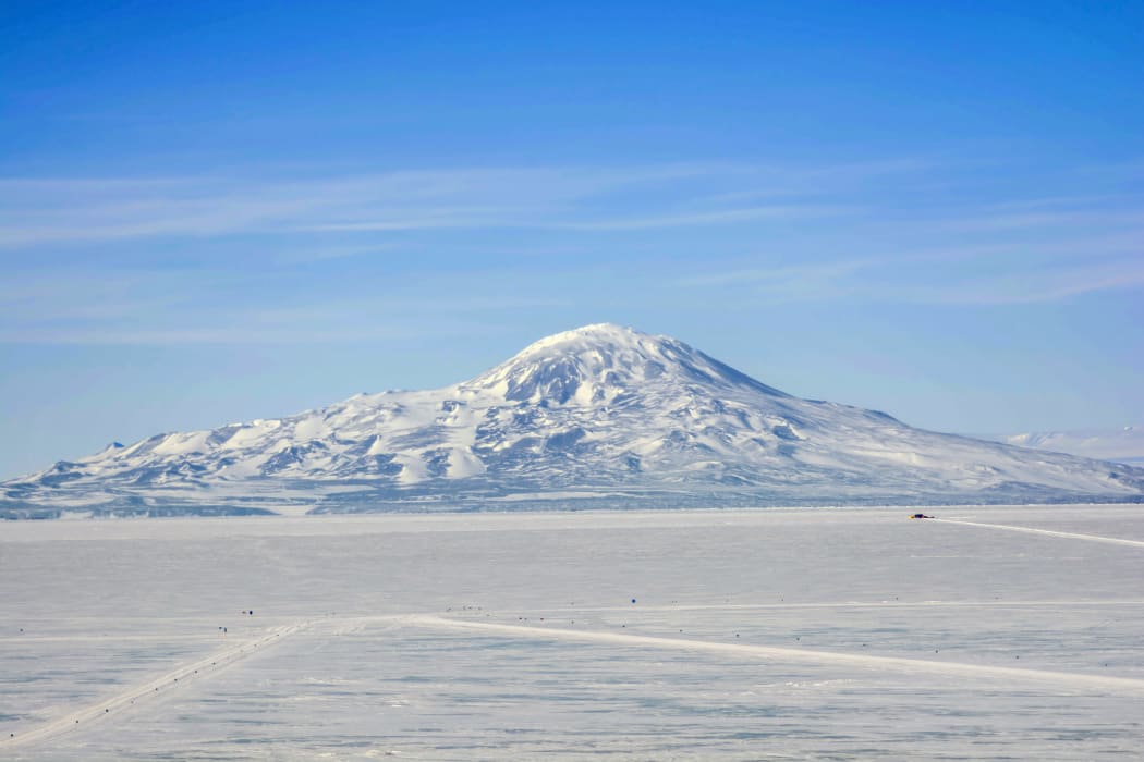 Mt Erebus Ross Island Antarctica.