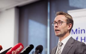 Director-General of Health Dr Ashley Bloomfield on 8/4/21/.