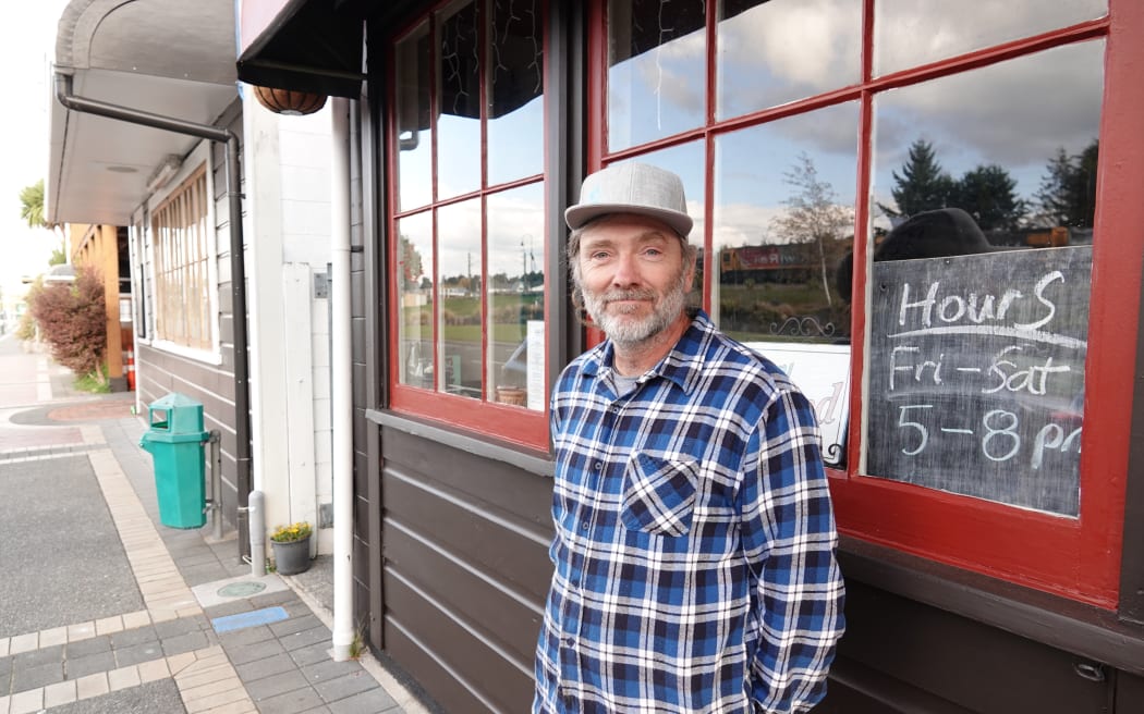 La Pizzeria owner Conrad Stephens