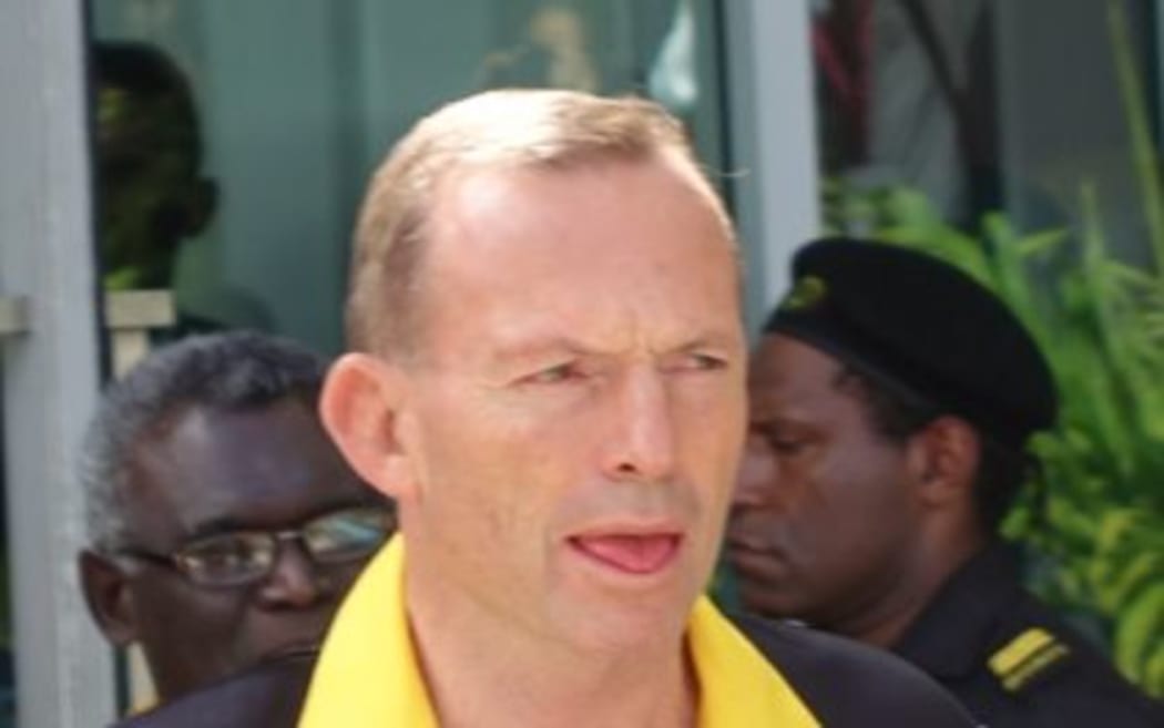 Australia's Prime Minister Tony Abbott