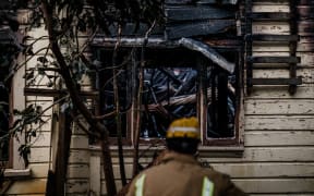 The house was not formally occupied at the time of the fire.