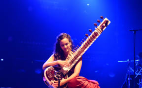 Anoushka Shankar in Lorient Interceltic Festival in 2014