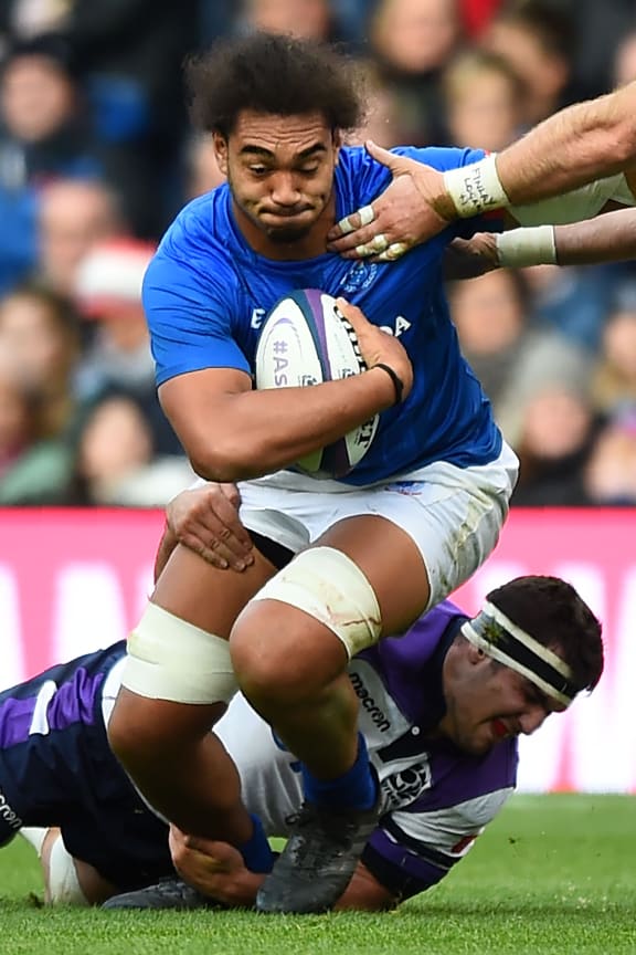 Manu Samoa captain Chris Vui.