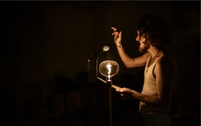 Alexander Wright in Helios at the Edinburgh Fringe
