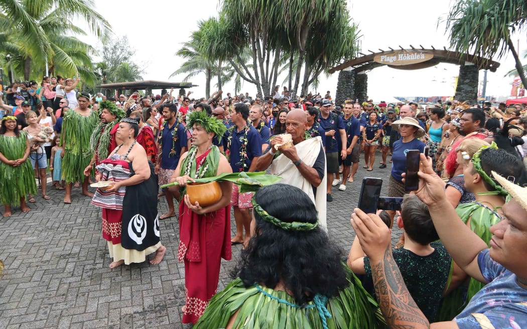 The Hokule'a and the Hikianalia reached Papeete after a 17-day voyage after a stop-over in Rangiroa.