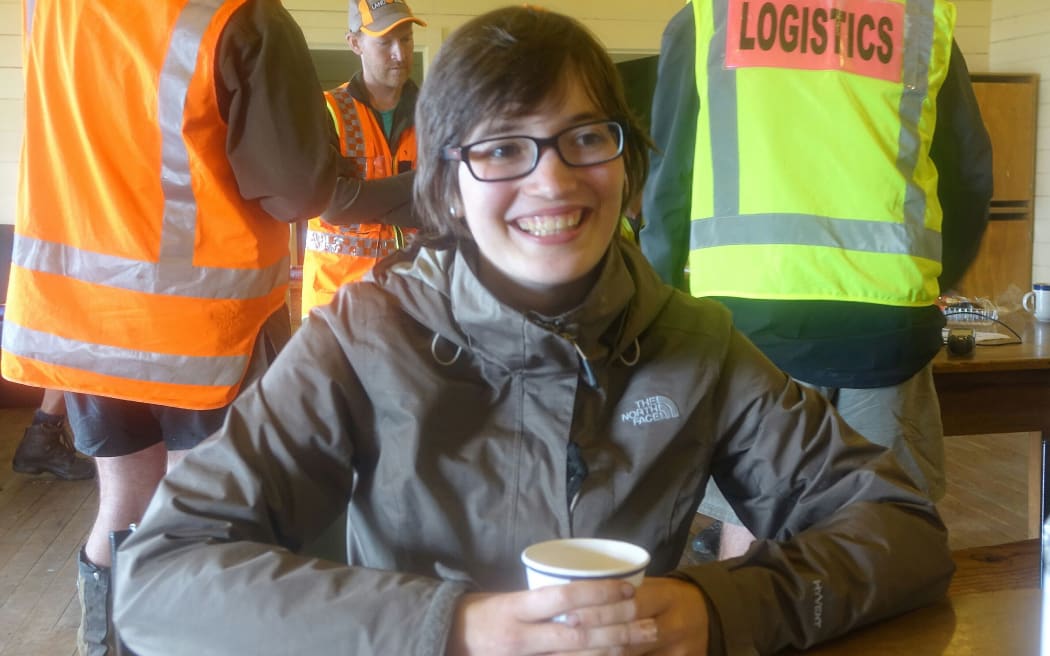 Missing tourist Theresa Schaaf, who survived in the Taranaki bush for three days on a bag of Skittles.