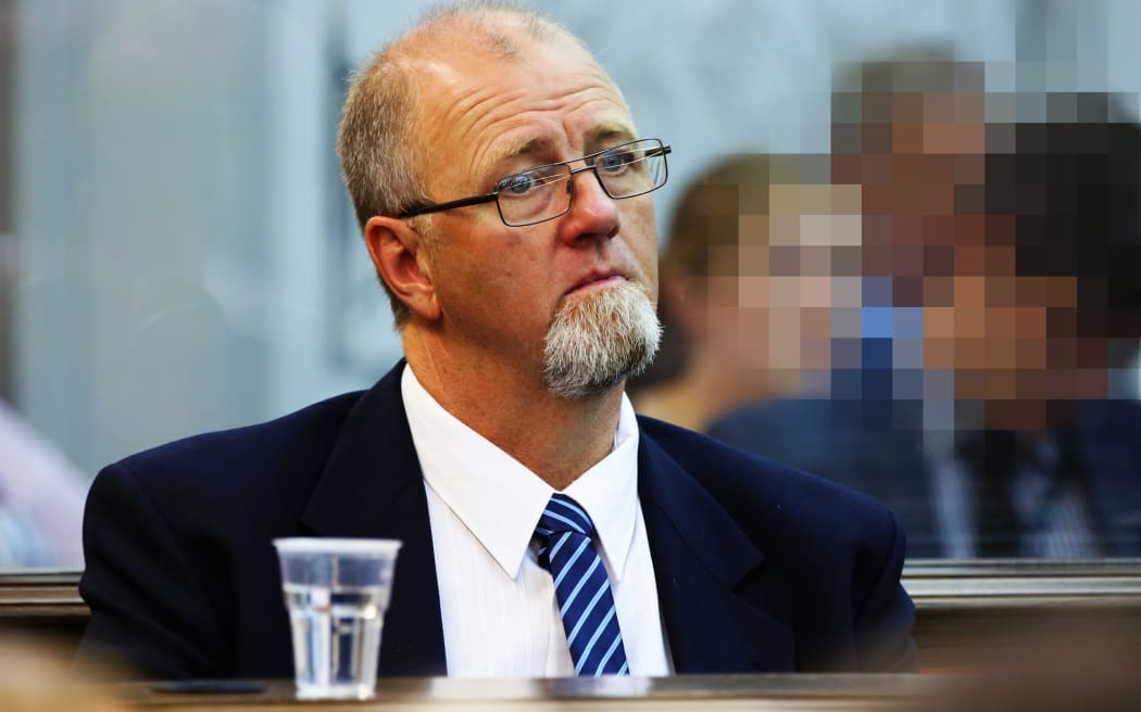 Mark Lundy at the High Court in Wellington on Wednesday.