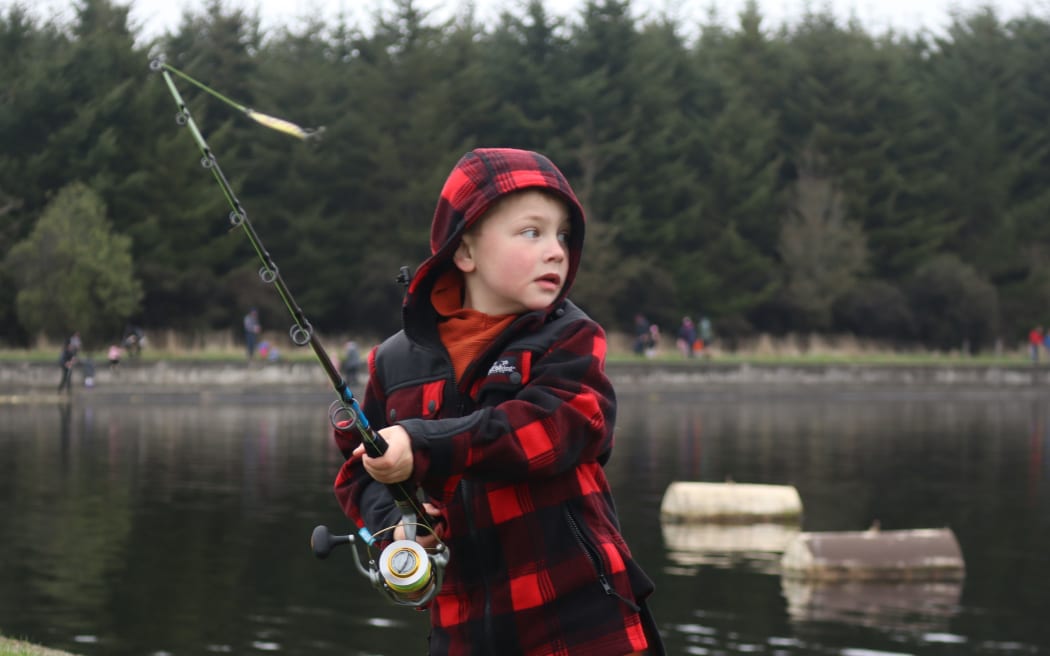 Take A Kid Fishing; Otago Fish & Game; Southern Reservoir;