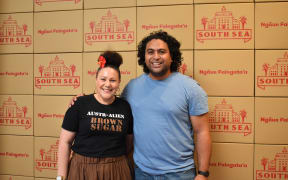 Jasmine Togo Brisby and John Vea