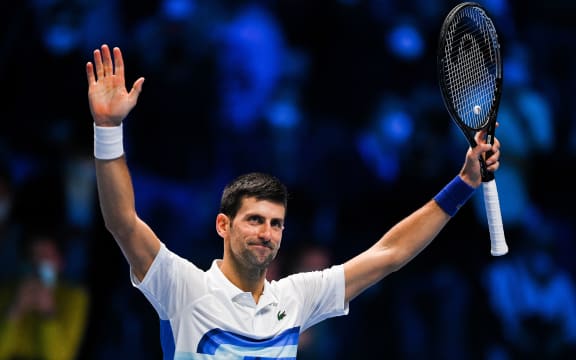 Serbian tennis player Novak Djokovic