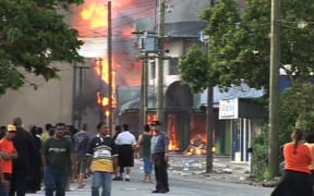 The Nuku'alofa riots in 2006