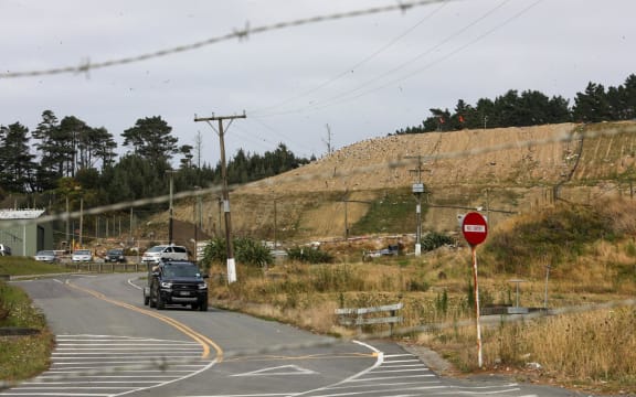 The landfill at Broken Hill Road, Kenepuru, Porirua.