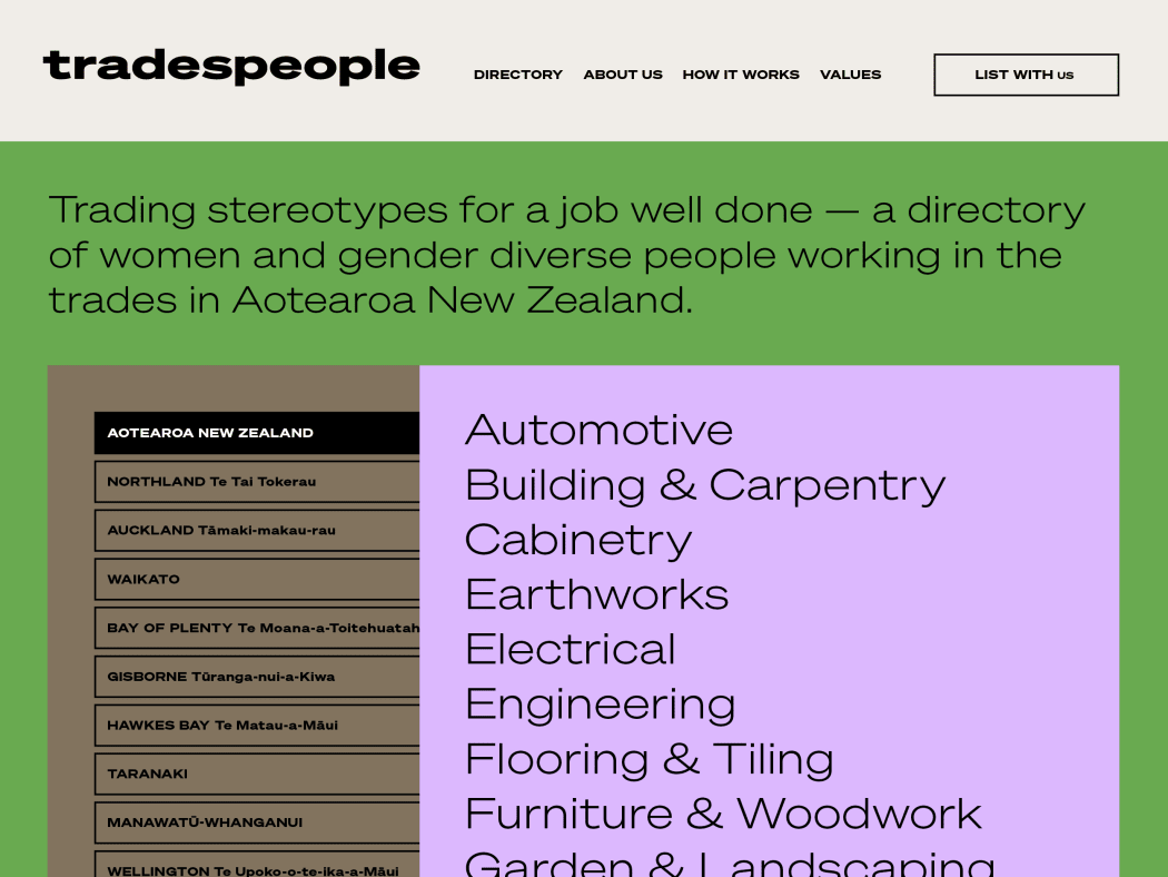 Tradespeople