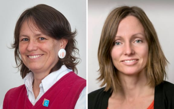 Professor Cather Simpspn and Dr Jenny Malmstrom.