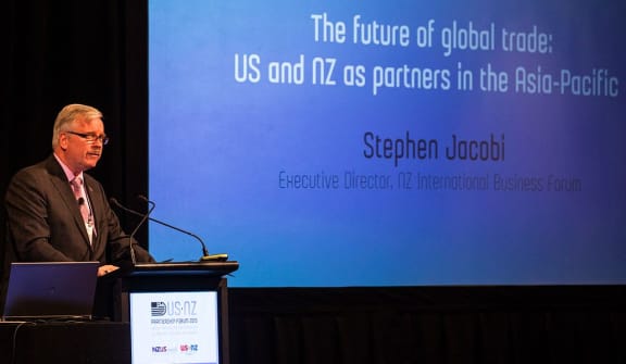 The Executive Director of the NZ International Business Forum, Stephen Jacobi