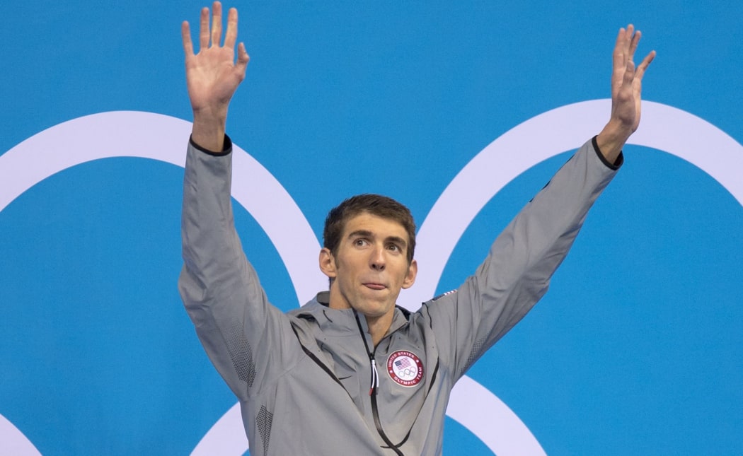 The most successful Olympic athlete of all time Michael Phelps.