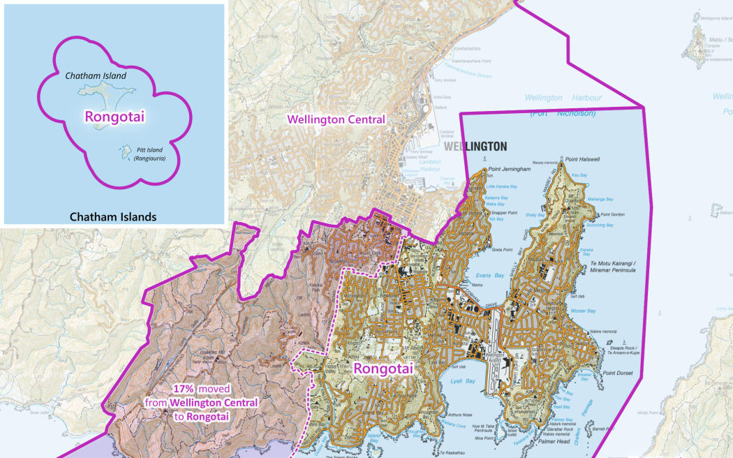 Maps of the proposed new electoral boundaries announces on 25 March, 2025.