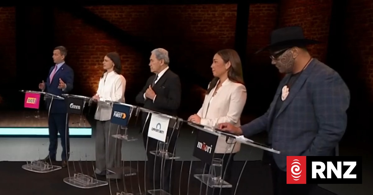 As it happened: Minor party leaders go head to head in first big debate of campaign