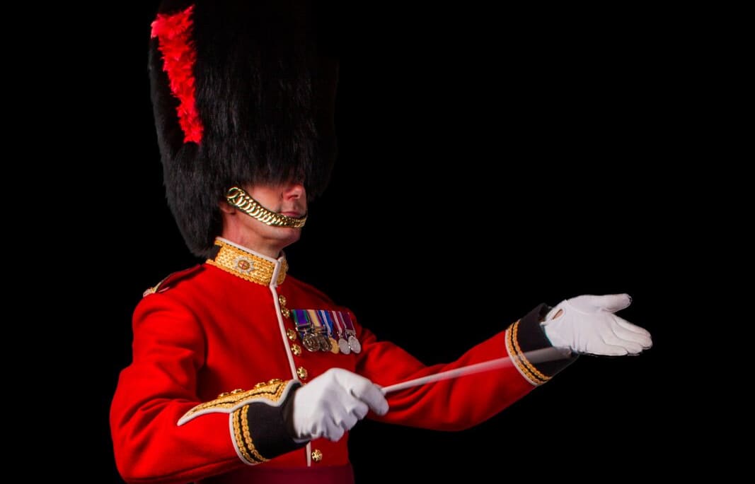 Band leader Lt Col Wolfendale